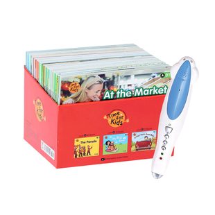 海尼曼亲子时光分级阅读英语绘本GK亲子时光G1G2英语学习开口神器GK练习册小蝌蚪点读笔