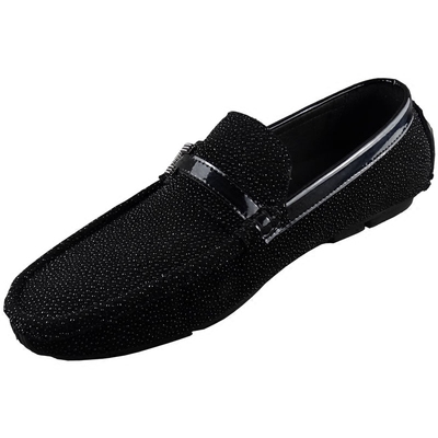 男士豆豆鞋真皮软底透气一脚蹬