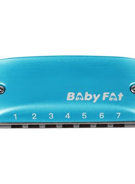 BabyFat7孔布鲁斯口琴激光雕刻