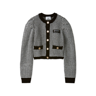 LILY BROWN秋冬款 MARY QUANT泡泡袖小香风外套LWND245091