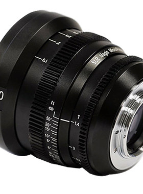 slrmagic50mmT1.4大光圈电影镜头