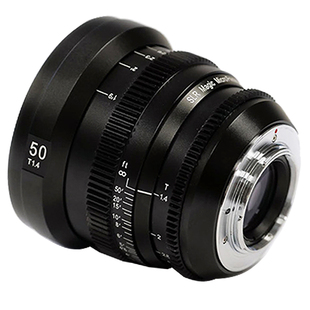 slrmagic50mmT1.4长焦大光圈m43卡口微单手动定焦电影人像镜头