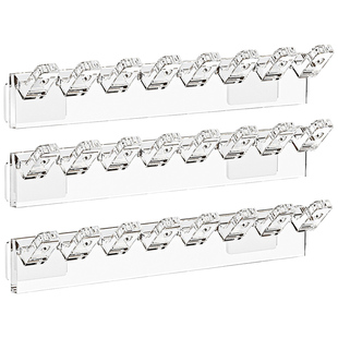 镜柜项链收纳挂架卫生间戒指手链耳环壁挂钩浴室神器首饰品展示架