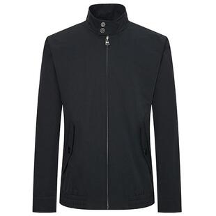 【哈灵顿夹克衫】报喜鸟2026春季新款男士教练员休闲翻领上衣外套