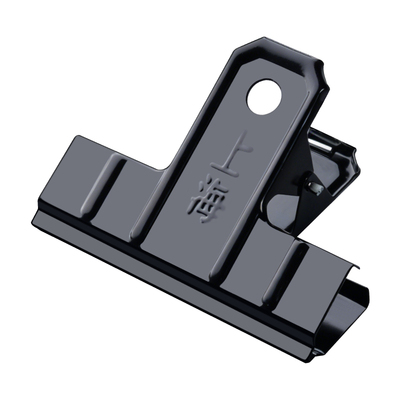 黑色铁夹固定子复古文具强力