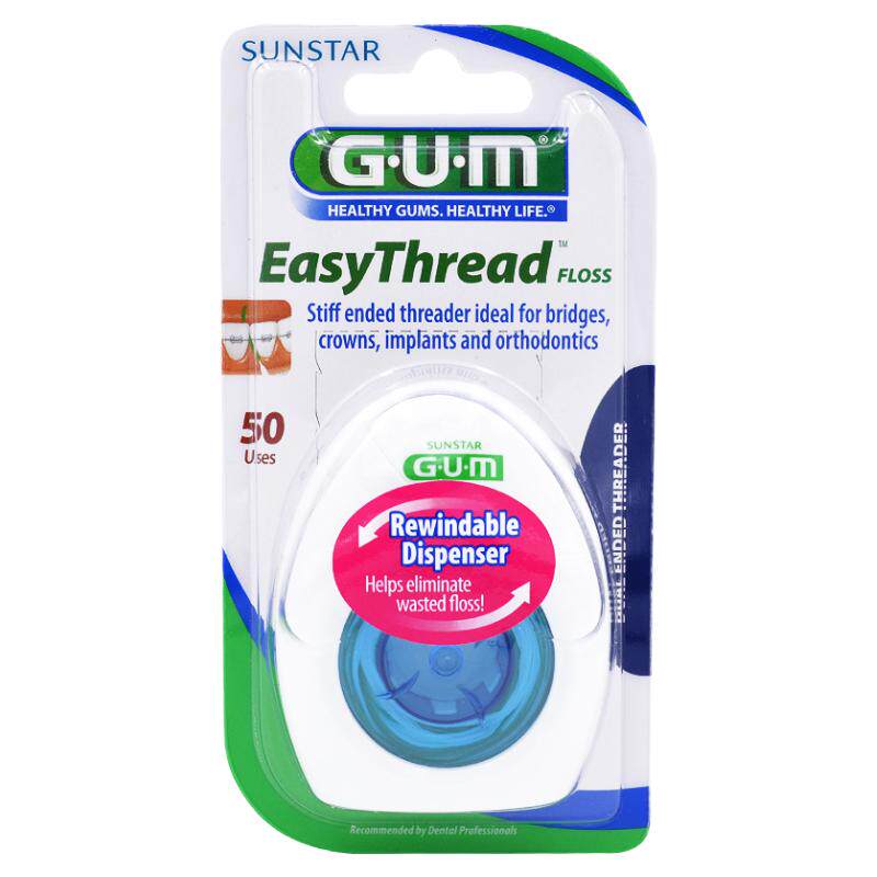 美国进口GUM正畸种植专用牙线