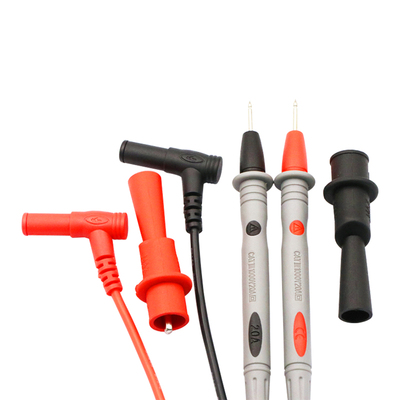 万用表表笔细特尖插头数字指针硅胶通用万能表配件测量笔表专用线