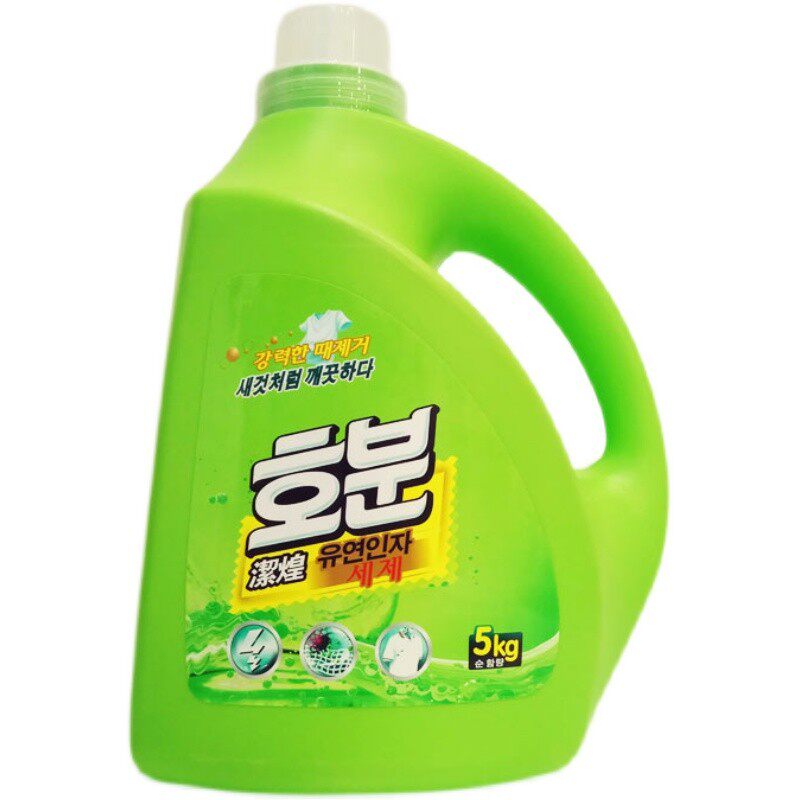 洁煌全效洁净洗衣液5KG 持久留香去污渍除菌无磷无荧光深层洁净
