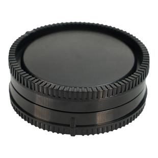 耐影前后盖适用于机身盖+镜头后盖索尼微单zve1 a6700 A7R3 A7S A7Rm4防尘盖机身后盖A7C zv1F zve10保护盖