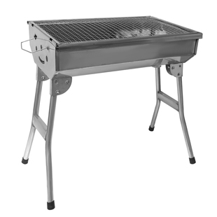 烧烤炉烧烤架家用户外折叠便携式全套工具庭院不锈钢加厚烤肉架子