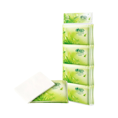 心相印茶语加厚皮夹式便携餐巾纸