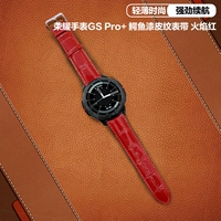 Настройка ручной настройки [GS Pro Carbon Stone Black] Crocodile Bamboo Skin Tattoo, принося Flame Red