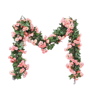 家居挂饰房间饭店墙上屋顶挂件吊顶室内绿植创意树花藤绿叶装饰品