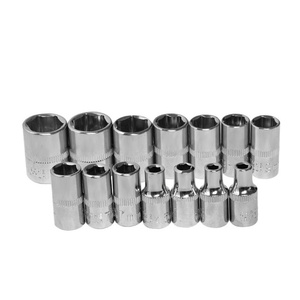 大飞1/2铬钒钢镜面外六角汽修工具加长加深套筒头 小风炮电动扳手