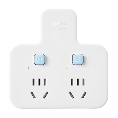 公牛插座拓展多孔多功能插座