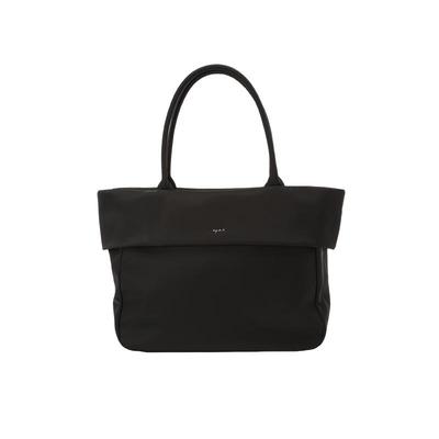 agnès b.尼龙大号女士通勤手提包大容量单肩包