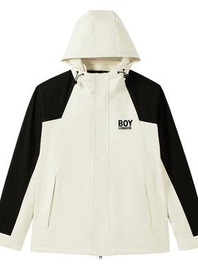 【翼动新纪】BOYLONDON春情侣三合一夹克潮牌百搭抽绳外套N23072
