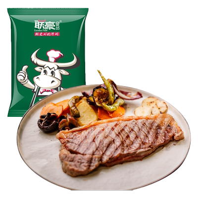联豪原肉整切西冷牛排150g品质含