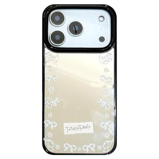 由里公园ins可爱镜面线条星星人蝴蝶结17适用17pro苹果17ProMax手机壳iPhone16全包14新款16Promax保护套13女