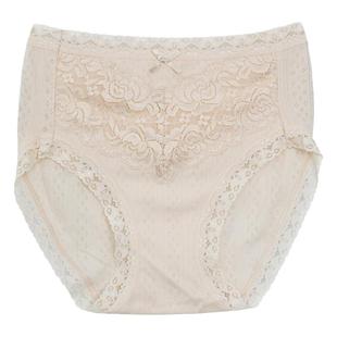 夏100全棉镂空网眼薄款内裤女 出口原单日单外贸纯棉中高腰透气