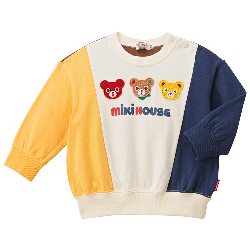 mikihouse卡通长袖卫衣