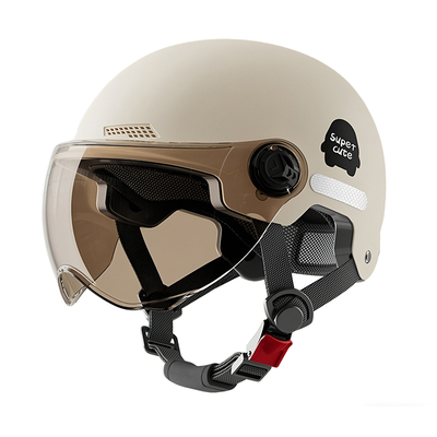 3C国标电动车半盔防晒四季通用