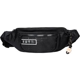 义薄云天丨鸿星尔克运动包男女国潮复古腰包斜挎包休闲胸包单肩包