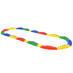 儿童独木桥脚踩感统训练器材家用体育幼儿园亲子运动平衡木触觉板