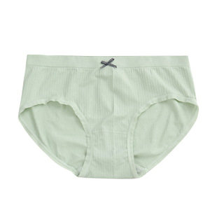 吉奈优子夏季薄款天然草本精华石墨烯纯棉抑菌女士内裤三角面膜裤