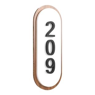 轻奢酒店宾馆民宿房间号码牌门牌出租房家用入户门亚克力门牌号定制餐厅茶楼ktv包间包厢门号牌数字房号牌贴