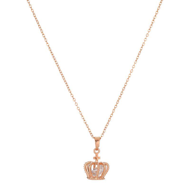 马上有钱小马项链女毛衣链2025年新款锁骨链简约气质潮秋冬配饰