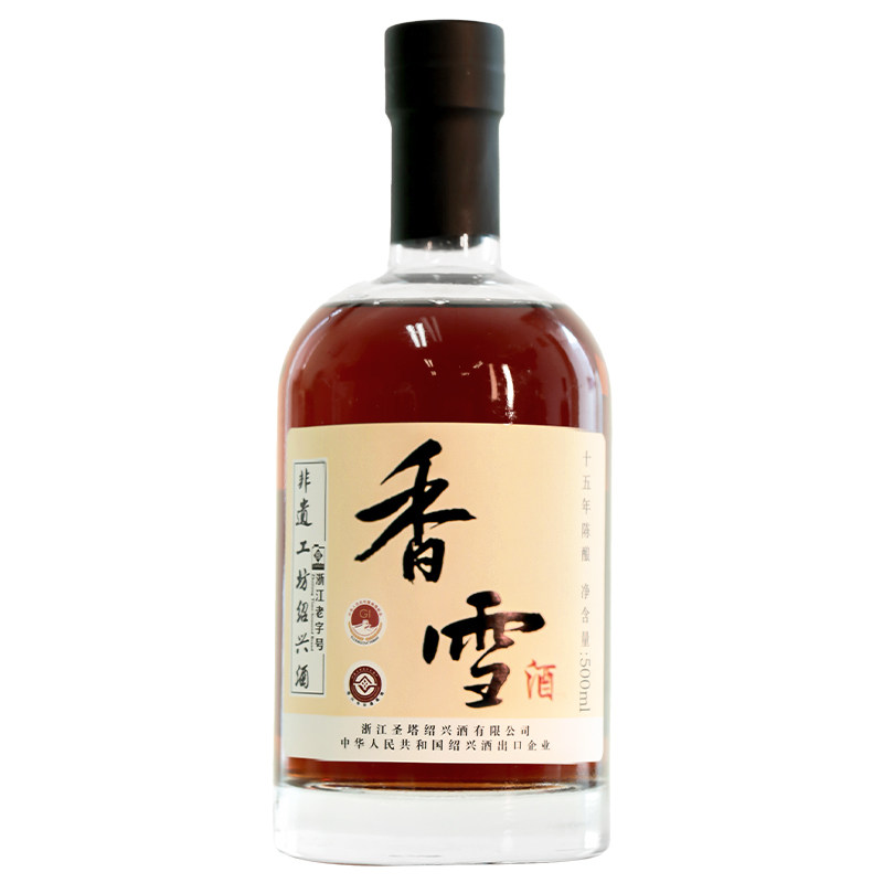 正宗绍兴老黄酒十五年陈福味四圣