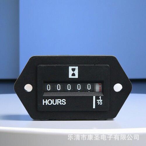 SYS-1汽车仪表计时器DC10-80V汽油柴油发动机挖掘机推土机累时器