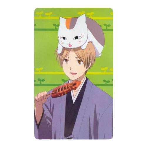 夏目友人帐卡贴周边贵志猫咪老师动漫校园学生饭卡公交卡片贴纸