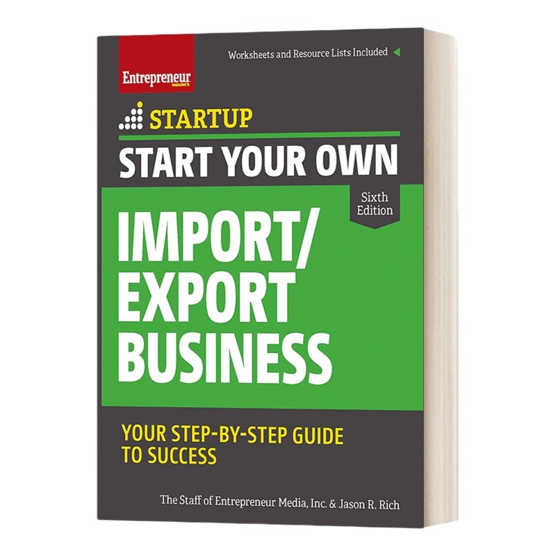 英文原版 Start Your Own Import/Export Business 开始你自己的进出口业务 英文版 进口英语原版书籍