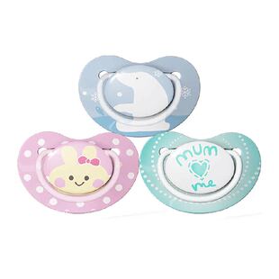 Pigeon贝亲新生婴幼儿纷趣安抚奶嘴S号硅胶 宝宝喂养用品