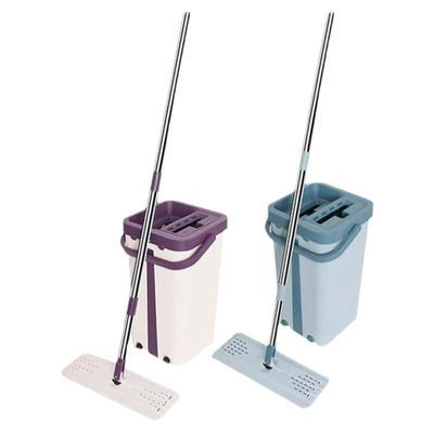 免手洗2025新款不锈钢旋转家用平板拖把干湿两用拖地神器一拖净