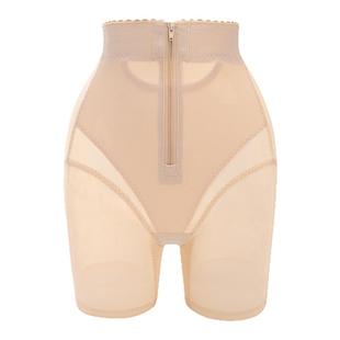 林卡塑身无痕拉链中腰3D立体收腹提臀产后修复中腿显瘦裤塑身裤