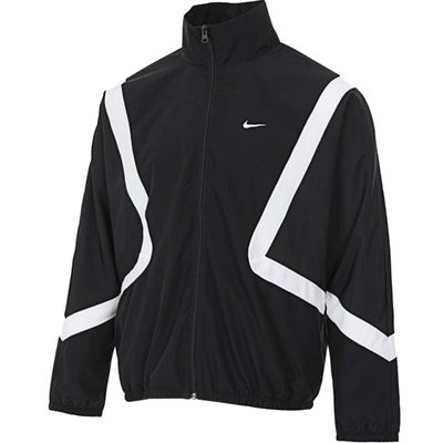 NIKE耐克男子复古运动篮球健身立领梭织夹克外套FZ0249-010