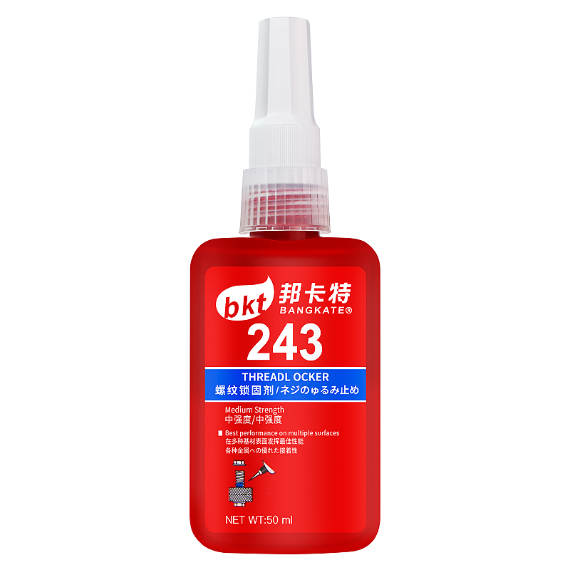 243螺丝胶水高强度密封紧固厌氧