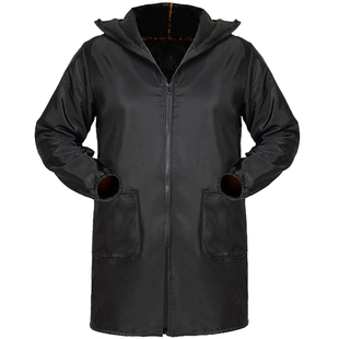 薄款长袖罩衣春夏季外套大人女士洋气防水防油干活上班穿的工作服