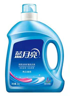 蓝月亮14斤亮白增艳洗衣液囤货装