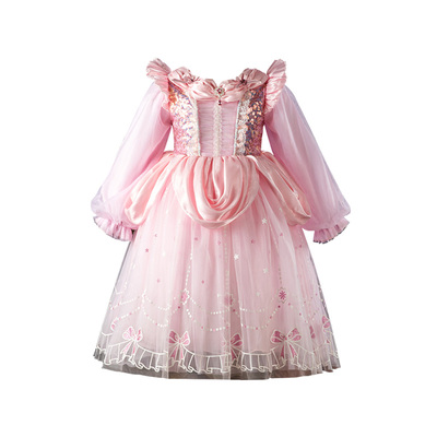 Hi！Fish女童苏菲亚公主裙礼服