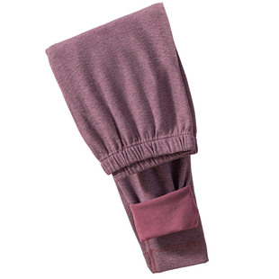 妈妈薄绒厚秋裤宽松不勒腿保暖裤女冬季老年人高腰深裆德绒打底裤