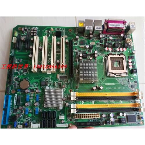 议价研华 AIMB-766 REV.A2 AIMB-766G2 双网卡 工控工业母板 现货