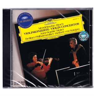 正版进口 门德尔松 布鲁赫 小提琴协奏曲 / 穆特 CD 4636412