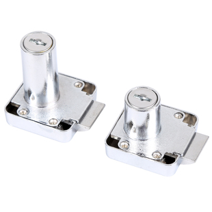 办公室斜舌抽屉锁暗装办公桌书柜锁家具锁自装锁具柜锁防盗家用锁