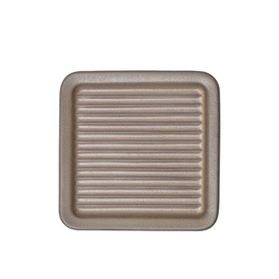 霜山陶瓷吐司盘方形面包点心盘小吃炸物接油沥油盘早餐下午茶托盘