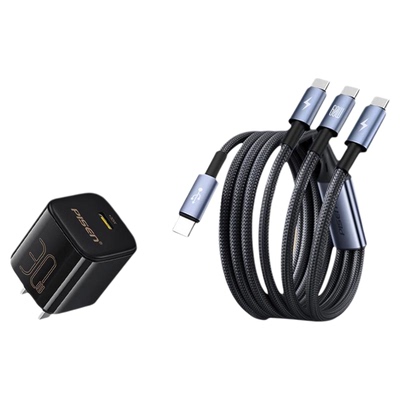 品胜30W快充适用苹果充电器套装