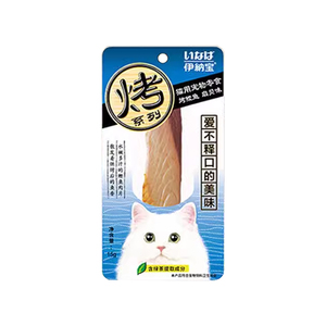 伊纳宝猫零食烤鸡胸肉干条咪幼ci